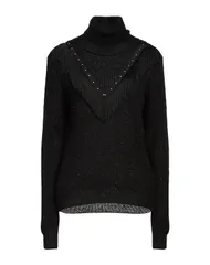リュージョー レディース アウター ニット・セータートルネック LIU JO Black ブラックのサムネイル