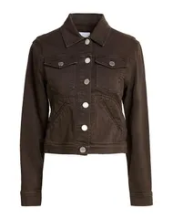 ピンコ レディース アウター ジャケット・ブルゾン デニムブルゾン PINKO Brown ブラウンのサムネイル