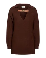 エリザベッタフランキ レディース トップス シャツ プルオーバー ELISABETTA FRANCHI Brown ブラウンのサムネイル