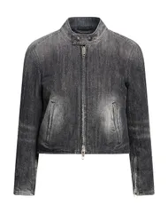バレンシアガ レディース アウター ジャケット・ブルゾン デニムブルゾン BALENCIAGA Charcoal チャコールのサムネイル