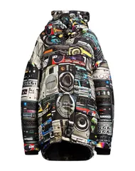 モスキーノ レディース アウター ジャケット・ブルゾン MOSCHINO Black ブラックのサムネイル