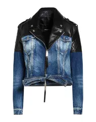 ディースクエアード レディース アウター ジャケット・ブルゾン デニムブルゾン DSQUARED2 Blue ブルーのサムネイル