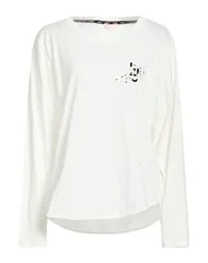 リュージョー レディース トップス Tシャツ LIU JOff White オフホワイトのサムネイル