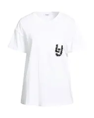 リュージョー レディース トップス Tシャツ LIU JO White ホワイトのサムネイル