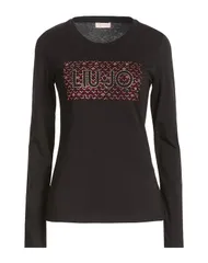 リュージョー レディース トップス Tシャツ LIU JO Black ブラックのサムネイル