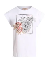 ツインセット レディース トップス Tシャツ TWINSET White ホワイトのサムネイル