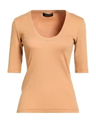 ファビアナ フィリッピ レディース トップス Tシャツ FABIANA FILIPPI Camel キャメルのサムネイル
