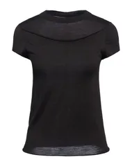 リックオウエンス レディース トップス Tシャツ RICK OWENS Black ブラックのサムネイル