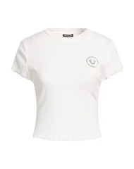 トゥルーレリジョン レディース トップス Tシャツ TRUE RELIGION White ホワイトのサムネイル
