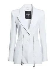 パトリツィア ペペ レディース アウター ジャケット・ブルゾン テーラードジャケット PATRIZIA PEPE Light Gray グレーのサムネイル