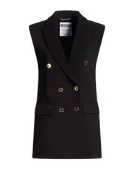 モスキーノ レディース アウター ジャケット・ブルゾン テーラードジャケット MOSCHINO Black ブラックのサムネイル
