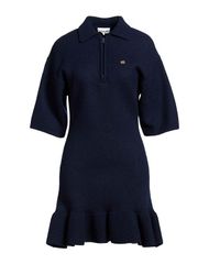 ガニー レディース トップス ワンピース GANNI Midnight Blue ブルー