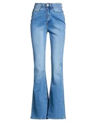 イチ レディース ボトムス デニムパンツ ブーツカット ICHI Blue ブルーのサムネイル