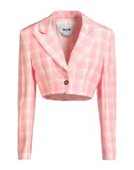 エムエスジイエム レディース アウター ジャケット・ブルゾン テーラードジャケット MSGM Pink ピンクのサムネイル