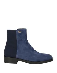 スチュアート ワイツマン レディース シューズ ブーツ・レインブーツ ショートブーツ STUART WEITZMA Navy ネイビーのサムネイル