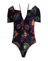 ヴェルサーチ レディース トップス シャツ VERSACE JEANS COUTURE Black ブラックのサムネイル