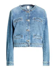 ピンコ レディース アウター ジャケット・ブルゾン デニムブルゾン PINKO Blue ブルーのサムネイル