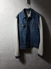 10FW RAF SIMONS ラフ シモンズ ハイブリッド デニムジャケットのサムネイル