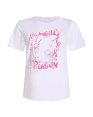 トゥルーレリジョン レディース トップス Tシャツ TRUE RELIGION White ホワイトのサムネイル