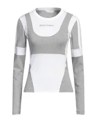 パーム・エンジェルス レディース トップス Tシャツ PALM ANGELS Light Gray グレーのサムネイル