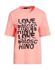 ラブ モスキーノ レディース トップス Tシャツ LOVE MOSCHINO Salmon Pink ピンクのサムネイル