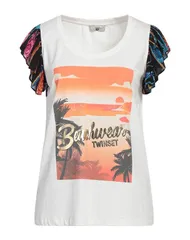 ツインセット レディース トップス Tシャツ TWINSET White ホワイトのサムネイル
