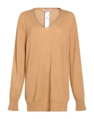 ツインセット レディース アウター カーディガン カシミヤニット TWINSET Camel キャメルのサムネイル
