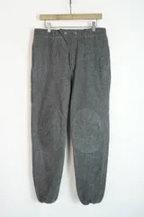 美品 Engineered Garments エンジニアードガーメンツ Airborne pants エアボーン パンツ ニーパッチ ヘリンボーン USA製 黒灰 XS 2311Q★4のサムネイル