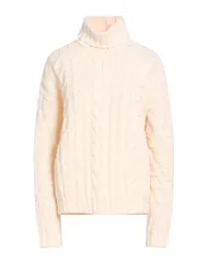 ヘルノ レディース アウター ニット・セータートルネック HERNO White ホワイトのサムネイル