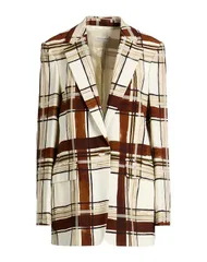 ドリス・ヴァン・ノッテン レディース アウター ジャケット・ブルゾン テーラードジャケット DRIES VANOTEN Brown ブラウンのサムネイル