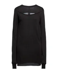リックオウエンス レディース トップス Tシャツ RICK OWENS Black ブラックのサムネイル