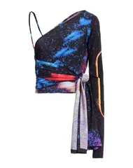 マルタンマルジェラ レディース トップス シャツ MM6 MAISON MARGIELA Bright Blue ブルーのサムネイル