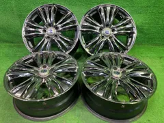 レイズベルサス ｽﾃｯﾌﾟﾜｺﾞﾝ ﾉｱ ホイール アルミ メッキ 18インチ 7J 5穴