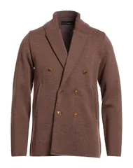 ラルディーニ メンズ アウター ジャケット・ブルゾン LARDINI Khaki カーキのサムネイル