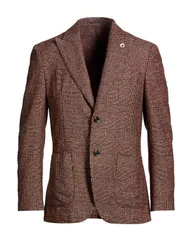 ラルディーニ メンズ アウター ジャケット・ブルゾン LARDINI Reddish Brown ブラウンのサムネイル