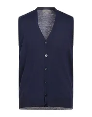 カナーリ メンズ トップス シャツ ニットベスト CANALI Midnight Blue ブルーのサムネイル
