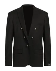 バルマン メンズ アウター ジャケット・ブルゾン テーラードジャケット BALMAIN Black ブラックのサムネイル