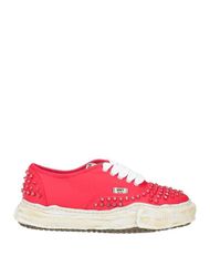 ミハラ ヤスヒロ メンズ シューズ スニーカー MAISON MIHARA YASUHIRO Red レッド