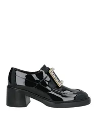 ロジェ・ヴィヴィエ レディース シューズ スリッポン・ローファー モカシン ROGER VIVIER Black ブラックのサムネイル
