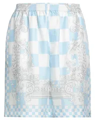 ヴェルサーチ メンズ ボトムス ハーフパンツ・ショーツ ショートパンツバミューダパンツ VERSACE Sky Blue ブルーのサムネイル