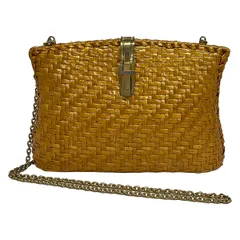 LANCEL(ランセル) ショルダーバッグ - ダークイエロー チェーンショルダーのサムネイル