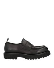 オフィシンクリエイティブ メンズ シューズ スリッポン・ローファー モカシン OFFICINE CREATIVE ITALIA Black ブラック
