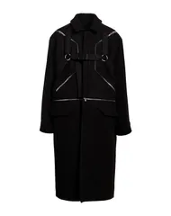 リックオウエンス メンズ アウター コート RICK OWENS Black ブラックのサムネイル