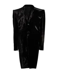 リックオウエンス メンズ アウター コート RICK OWENS Black ブラックのサムネイル