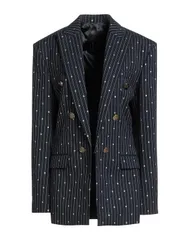 バルマン レディース アウター ジャケット・ブルゾン テーラードジャケット BALMAIN Midnight Blue ブルーのサムネイル