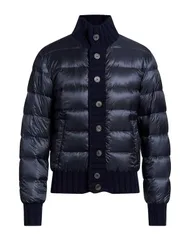 ヘルノ メンズ アウター ジャケット・ブルゾン パファージャケット HERNO Midnight Blue ブルーのサムネイル