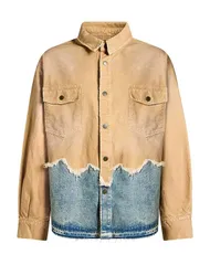 ゲス メンズ アウター ジャケット・ブルゾン GUESS Camel キャメルのサムネイル