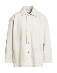 マルタンマルジェラ メンズ アウター ジャケット・ブルゾン デニムブルゾン MAISON MARGIELA Off White オフホワイトのサムネイル