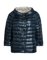 ヘルノ レディース アウター ジャケット・ブルゾン パファージャケット HERNO Navy ネイビーのサムネイル