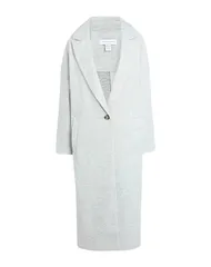 トップショップ レディース アウター コート TOPSHOP Light Gray グレーのサムネイル